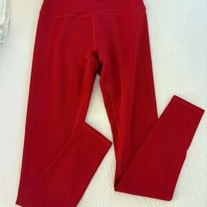 ALO Yoga Bold Red Leggings